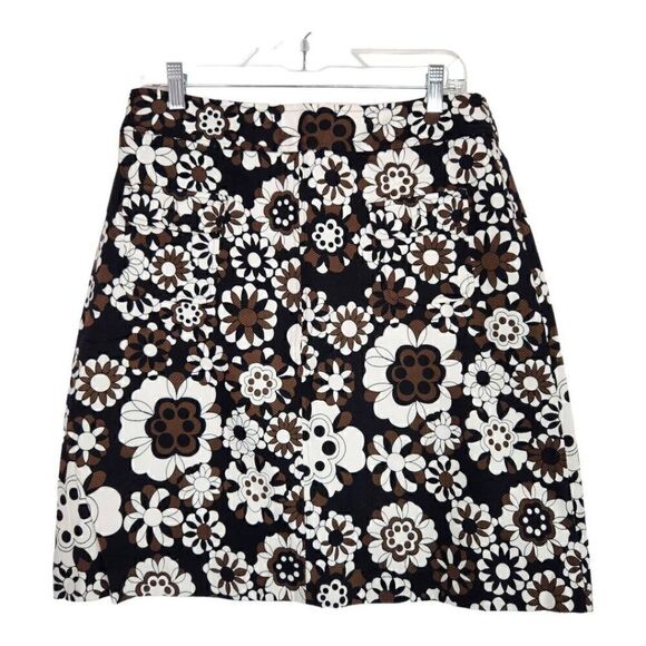Bob Mackie textured floral skirt size 12 - Picture 1 of 5